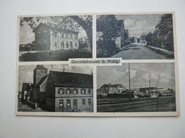 GEROLDSHAUSEN  , Bahnhof ,    Schöne Karte  Um 1950 - Freising