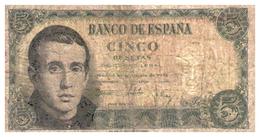 Billets > Espagne >  Régence De Franco > 5 Pesetas 1951 - 5 Pesetas