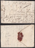 France 1667 - Lettre Avec Courrier Particulaire 12/02/1667 D'aix Pour Paris Taxe "5" (7G34626)DC2610 - ....-1700: Vorläufer