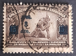 1922-1924, Sold At Double Face Value For The Benefit Of Invalid Soldiers, Kingdom SCS, SHS, Yugoslavia, *,**, Or Used - Unused Stamps