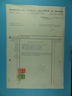 Fédération Des Centrales D'électricité De Belgique Bruxelles /42/ - Elettricità & Gas