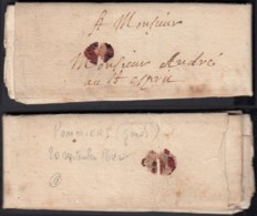 France 1642 - Lettre 20/09/1642 De Pommiers (7G34626) DC2621 - ....-1700: Precursores