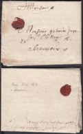 France 1664 - Lettre 28/02/1664 De Lambege Vers Aix  (7G34626) DC2622 - ....-1700: Precursors