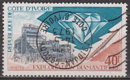 Economie - COTE D\'IVOIRE - Exploitation Diamantifère - Diamant - N° 342 - 1972 - Ivory Coast (1960-...)
