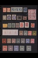 BRITISH COMMONWEALTH - FORGERIES AND FACSIMILES  Collection With Much Of Interest Including Australian States, Batum (Br - Other & Unclassified