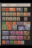 BRITISH COLONIES IN MIDDLE EAST  KGVI MINT COLLECTION, Includes BAHRAIN Note 1938-41 Few Values To 3a6p, 1942-5 India Ov - Autres & Non Classés