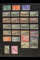 1937-1953 KGVI PERIOD COMPLETE VERY FINE MINT  A Delightful Complete Basic Run, SG 35 Through To SG 55. Fresh And Attrac - Ascension (Ile De L')