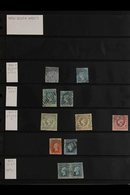 MINT & USED ACCUMULATION  On Stock Pages, We See Useful Stamps From Each State, We See Useful New South Wales 1850s Impe - Sonstige & Ohne Zuordnung