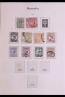 1913-88 EXTENSIVE USED COLLECTION CAT £4000+  Presented In A Printed Album, We See A Strong Range Of Kangaroos & KGV Hea - Andere & Zonder Classificatie