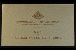 1934 PRESENTATION PACK  A Grey Green Folder Inscribed "Commonwealth Of Australia / Postmaster-General's Department / Set - Other & Unclassified