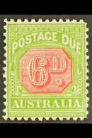 POSTAGE DUES  1931 6d Carmine And Yellow Green, Perf 11, SG D110, Very Fine Mint. For More Images, Please Visit Http://w - Other & Unclassified