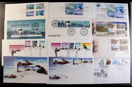 2011-2014 FIRST DAY COVERS  All Different Illustrated Unaddressed Fdc's, Inc 2011 Icebergs Both Sets & M/s, 2011 Centena - Other & Unclassified