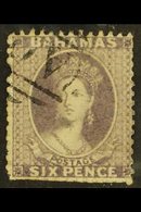 1862  6d Lilac, Perf 13, No Watermark, SG 19a, Used With Perf Faults, Cat £450. For More Images, Please Visit Http://www - Other & Unclassified