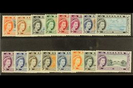 1954-63  Complete Set, SG 201/216, Fine Never Hinged Mint. (16 Stamps) For More Images, Please Visit Http://www.sandafay - Other & Unclassified
