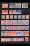 1937-71 MINT ASSORTMENT  Presented On Stock Pages, Inc 1938-47 Set O Fall Values Plus A Few Shades/perf Variants, 1950 P - Barbados (...-1966)