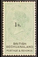 1888  1s On 1s Green & Black, SG 28, Fine Mint For More Images, Please Visit Http://www.sandafayre.com/itemdetails.aspx? - Autres & Non Classés