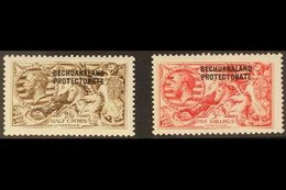 1913-24  Waterlow "Seahorse" Overprinted Set, SG 83/84, Very Fine Mint For More Images, Please Visit Http://www.sandafay - Autres & Non Classés