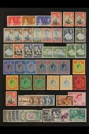 1937-51 KGVI MINT COLLECTION.  A Delightful, Very Fine Mint Collection Presented On A Stock Page. We See A Complete "Bas - Bermudas