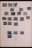 1844-1961 INTERESTING "OLD TIME" COLLECTION.  A Fascinating & Extensive, Mint & Used Collection With Philatelic Exhibiti - Other & Unclassified