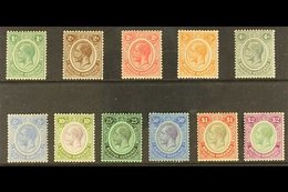 1922-23  Script Wmk Definitive Set, SG 126/37, Very Fine Mint (11 Stamps) For More Images, Please Visit Http://www.sanda - Britisch-Honduras (...-1970)