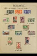 1937-51 COMPLETE MINT KGVI COLLECTION.  An Attractive, Complete Collection Presented On Written Up Album Pages, Coronati - Britisch-Honduras (...-1970)