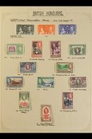 1937-51 COMPLETE MINT KGVI COLLECTION.  An Attractive, Complete Collection Presented On Written Up Album Pages, Coronati - British Honduras (...-1970)