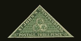 1857  3d Yellowish Green On Thick Paper, SG 3, Very Fine Mint Part Og, With Large Margins All Round. Cat £1800. For More - Sonstige & Ohne Zuordnung