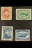 1876 - 9  1c - 5c Roulettes, SG 40/43, Very Fine Mint, Large Part Og. Scarce Set So Fine. (4 Stamps) For More Images, Pl - Other & Unclassified