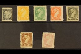 1870 - 1897 MINT "SMALL QUEENS" SELECTION  Fine And Fresh Mint Selection With 1897 ½c Black, 1c Orange Yellow, 2c Grass  - Andere & Zonder Classificatie