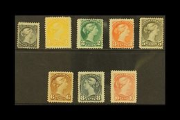 1870-1893 SMALL QUEENS.  ½c, 1c, 2c, 3c, 5c, 6c, 8c & 10c Values, Fine Unused No Gum, Lovely Fresh Colours, Cat £700+. ( - Andere & Zonder Classificatie