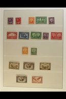 1922-1935 ALL DIFFERENT MINT COLLECTION  On Stock Pages, Inc 1922-31 3c ImperfxP8, 1927 Confederation Both Sets, 1928-29 - Other & Unclassified