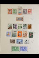 1949-67 VERY FINE FIRST HINGE MINT COLLECTION  On Pages, Incl. 1951-54 And 1958-62 Definitive Sets Etc. (107 Stamps And  - Ceylon (...-1947)