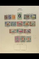 1953-62 NEVER HINGED MINT COLLECTION.  A Small, ALL DIFFERENT Collection Of Complete Sets On Printed Pages. Includes 195 - Other & Unclassified
