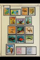 1977-85 BEAUTIFUL NHM COLLECTION.  An ALL DIFFERENT Collection Presented In Mounts On Album, Ex Alphonse Collection. Inc - Yibuti (1977-...)