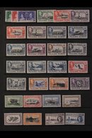 1933-57 FINE MINT COLLECTION  On Stock Pages, Incl. 1933 Centenary To 4d, 1938-50 KGVI Defins Set, 1949 UPU Set, 1952 Se - Falklandinseln
