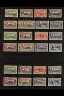 1944-78 EXTENSIVE MINT / NHM ASSEMBLY.  A Delightful Collection Presented On Stock Pages That Includes The KGVI Graham L - Islas Malvinas