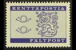 MILITARY FIELD POST  (-) Bluish Violet (Michel 8, SG M688, Facit F.8), Fine Never Hinged Mint, Fresh. For More Images, P - Other & Unclassified