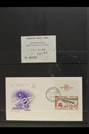 1964 PARIS PHILATELIC EXPOSITION.  A Delightful Selection Of Items Including An Exposition Entry Ticket. A Half Sheetlet - Other & Unclassified