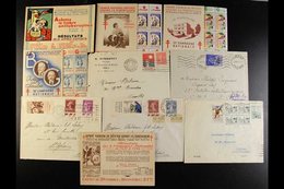 CINDERELLAS - ANTI-TB  1920's To 1950's Delightful Collection Of Stamps, Covers (many With Anti-TB Stamp Tied By Postmar - Otros & Sin Clasificación