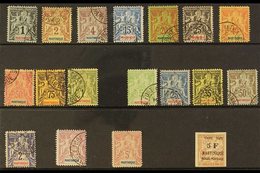 MARTINIQUE  FORGERIES. 1892-1903. Includes 1892 Used "Peace & Commerce" Range With Most Values To 1f, 1899-1906 Range Wi - Other & Unclassified