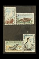 TAAF  1960 Wildlife Set, Maury 16/19, Very Lightly Hinged Mint (4 Stamps) For More Images, Please Visit Http://www.sanda - Sonstige & Ohne Zuordnung