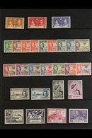 1937-49 MINT KGVI COLLECTION.  An Attractive, ALL DIFFERENT Mint Collection With All Omnibus Sets & 1938 Definitive Set  - Gambia (...-1964)