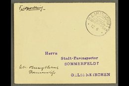 SOUTH WEST AFRICA  1907 (12 Jun) Stampless Feldpost Cover To Germany With Fine "RAMANSDRIFT" Cds Postmark (without Year  - Otros & Sin Clasificación