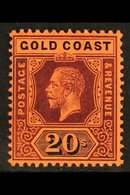 1913-21  20s Purple & Red/black, SG 84, Very Fine Mint For More Images, Please Visit Http://www.sandafayre.com/itemdetai - Gold Coast (...-1957)