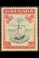 1938-50  10s Slate Blue & Carmine Lake (Wide Frame) Perf 14, SG 163d, Very Fine Mint For More Images, Please Visit Http: - Grenade (...-1974)