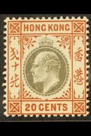 1903  20c Slate & Chestnut, SG 69, Fine Mint For More Images, Please Visit Http://www.sandafayre.com/itemdetails.aspx?s= - Andere & Zonder Classificatie