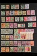 PATIALA  OFFICIALS - 1884-1944 MINT COLLECTION Incl. QV Issues Almost Complete (missing 12a), KEVII Complete Plus A Few  - Andere & Zonder Classificatie