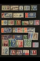 1929-70 SUPERB  NEVER HINGED MINT COLLECTION  Largely Complete Incl. 1929 O'Connell, 1940-49 Definitive Set, 1d Perf. 14 - Autres & Non Classés