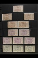 1870-1980 "BACK OF THE BOOK" MINT HOARD.  An Extensive, Mint & Never Hinged Mint Accumulation In "Scott" Numbered Glassi - Unclassified