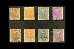 1928-9  King Victor Emmanuel III Defins, Two Complete Sets With A Distinctive Shade Of Each Value, Mi 281/4, Sassone 224 - Sin Clasificación